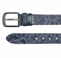 РЕМІНЬ ЖІНОЧИЙ   д122/ш4см   Шкіра Тиснення   90Псалом   М-ва.Богородиці   Арх. Михайлу