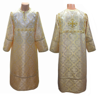 СТИХАРЬ   Білий (+золото)   д130см   Парча  