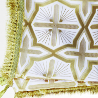 СКАТЕРТИНА   Жовта   р1,45/1,45 м   Парча