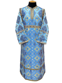 СТИХАРЬ   Блакитний   д150см   Парча   