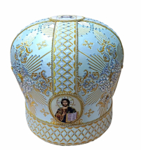 МИТРА   Біла   Розмір 58   Парча 