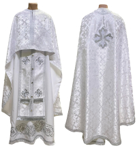 Облачення   Біле   48р/д145см   Парча 