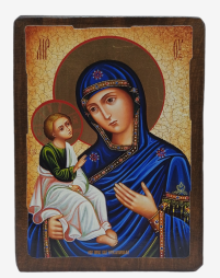 ИЕРУСАЛИМСКАЯ   ↕23см ↔17см  Дерево Литография