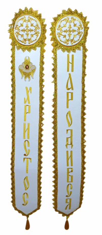 СКРИЖАЛИ на иконостас  ↕160см ↔24см 