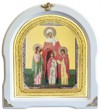 ВІРА НАДІЯ ЛЮБОВ і СОФІЯ   ↕29см ↔26см Літографія   12-А-207