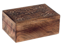 ШКАТУЛКА   ↕6см ↔15см ↔10см   Дерево Греция  (9219)