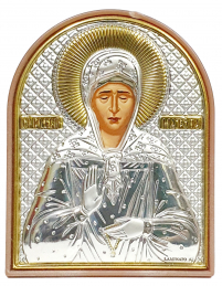 МАТРОНА МОСКОВСЬКА   18/14см  Шовкографія