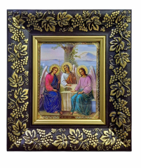 ТРОИЦА Старозаветная   18.5/16.5см   Литография