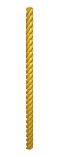 Свеча   БОГОСЛУЖЕБНАЯ  ДЬЯКОНСКАЯ   Парафин СПИРАЛЬНАЯ