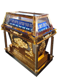 Гробниця під плащаницю БОГОРОДИЦІ Булат, сусальне золото ↕87см ↔131см ↕71см  