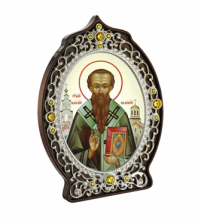 Икона латунная "СвятительВасилий Великий" 78,50