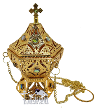 КАДИЛЬНИЦЯ Підвісна   ↕19см Ø5см   Метал Китай