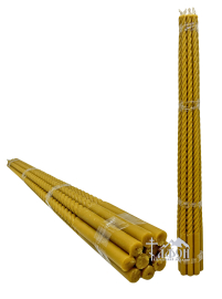 Свечи    100%ВОСКОВЫЕ СПИРАЛЬНЫЕ   Количество - 10шт