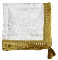 СКАТЕРТИНА   Біла   р1,25/1,25 м   Парча