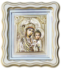 КАЗАНСКАЯ   ↕28см ↔25см Литография Оклад