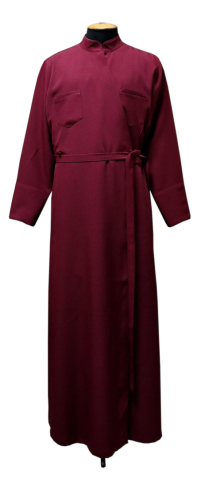 Підрясник грецький   Бордовий 58р   Шовк штучний СОФТ Кант 