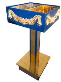 ОГАРОЧНИЦЯ на підставці ↕86см ↔41см ↕41см   Булат (04650)