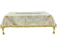 СКАТЕРТИНА  Біла   р1 /1м   Парча