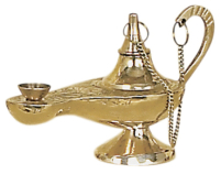 КАДИЛЬНИЦЯ   ↕5,5см Ø10см   Латунь Греція