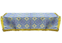 СКАТЕРТИНА   Блакитна   ↕128см ↔126см   Парча