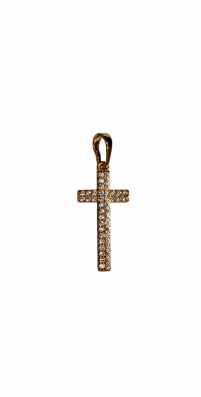 Хрестик НАТІЛЬНИЙ   ↕3.5 ↔1.2 см   Медичний сплав