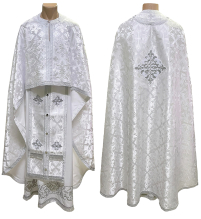 Облачення   Біле   58р/д145см   Парча 