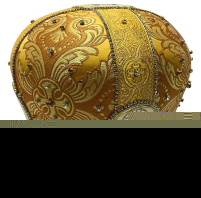 МИТРА   Жовта   Розмір 57   Парча  