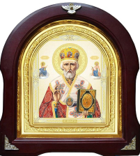 НИКОЛАЙ ЧУДОТВОРЕЦ   ↕29см ↔26см Литография 