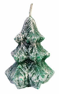 Свеча ДЕКОРАТИВНАЯ РОЖДЕСТВЕНСКАЯ   ↕8см  Парафин Елка