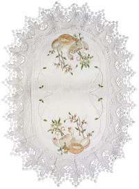 НАКИДКА ДЛЯ КОРЗИНИ   Пасхальна  ↕60см ↔42см