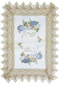 НАКИДКА ДЛЯ КОРЗИНИ   Пасхальна  ↕63см ↔44см