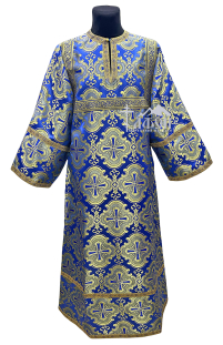 СТИХАРЬ   Синій   р52/д150см   Парча   