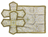 ПОКРОВЦІ, ВОЗДУХ   Біло-золоті   0.75-1л   Парча  