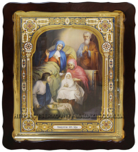 РОЖДЕСТВО Пресвятой Богородицы   32/27,5см   Литография