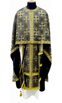 Облачення  Чорне  52р/д145см   Парча 