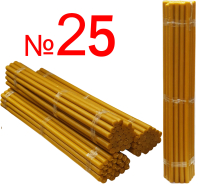 3кг Свечи    80%ВОСКОВЫЕ   №25   Количество - 25шт