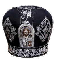 МИТРА   Черная   Размер 59   Габардин  Вышивка