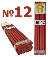 1кг Свечи    100%ВОСКОВЫЕ  Красные №12М   Количество - 26шт