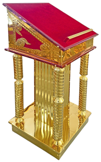 АНАЛОЙ Бічний  ↑123см ↔42см ↕52см Чеканка Оксамит  Сусальне золото (02918)