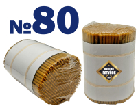 Свечи ПАРАФИНОВЫЕ Темные Круглые  №80   Количество-400шт