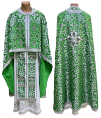 Облачення  Зелене  58р/д145см   Парча "Сонях"