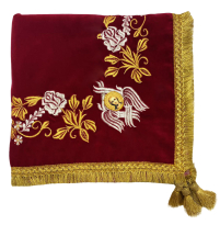 СКАТЕРТИНА   Червона   р1,50/1,50 м   Бархат