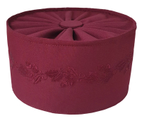 СКУФЕЙКА   Греческая   Бордовая  р61 Габардин