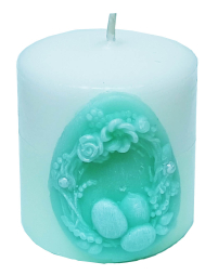 Свічка   ДЕКОРАТИВНА ПАСХАЛЬНА  ↕ 6см  Парафін 