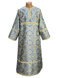 СТИХАРЬ   Блакитний   д130см   Парча   "Сонях"