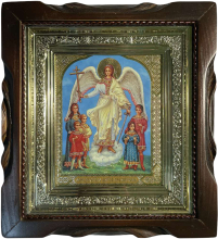 ЯНГОЛ ОХОРОНЕЦЬ    ↕18см ↔16см Літографія   №23