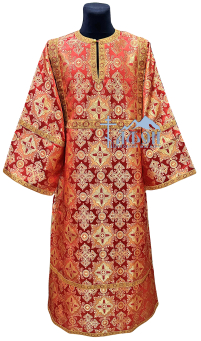 СТИХАРЬ   Красный   р52/д150см   Парча   