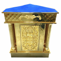 ЖЕРТОВНИК  КУТОВИЙ Синій ↕100см ↔80см ↔57см   Булат Оксамит (03715)