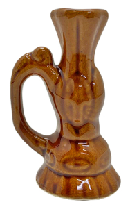 СВІЧНИК Коричневий Тюльпан  ↕7см