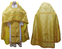 Облачення священника   Жовте 58р/д155см   Парча 